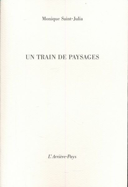 Un train de paysages
