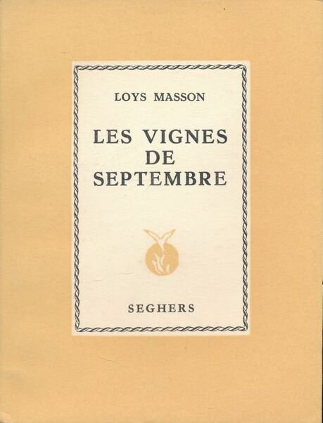 Les vignes de septembre
