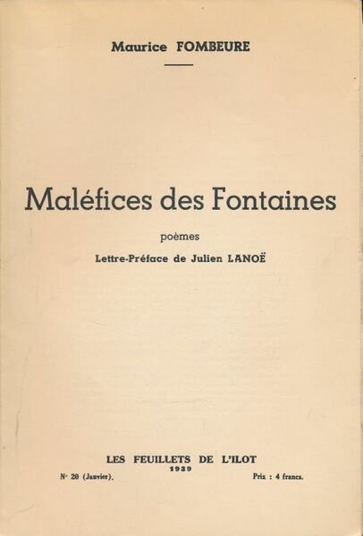 Maléfices des Fontaines