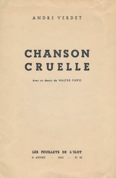 Chanson cruelle