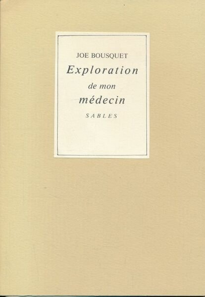Exploration de mon médecin
