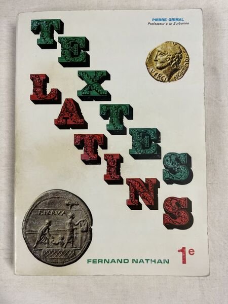 textes latins. 1e