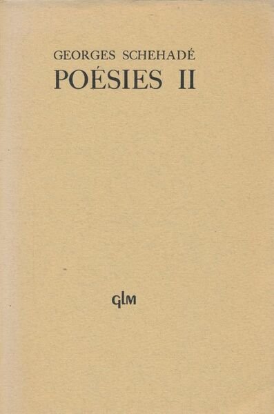 Poésies II