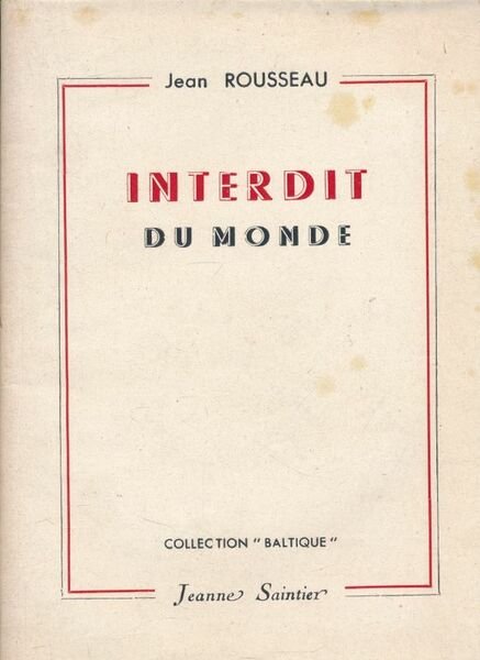 Interdit du monde