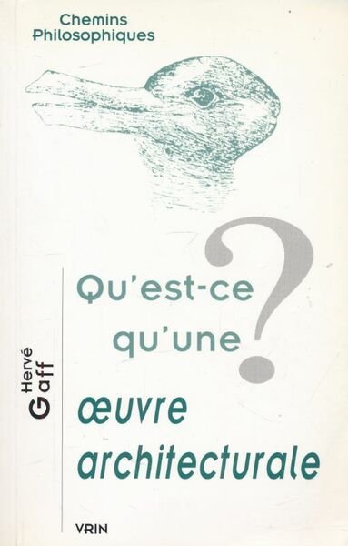 Qu'est ce qu'une oeuvre architecturale ?