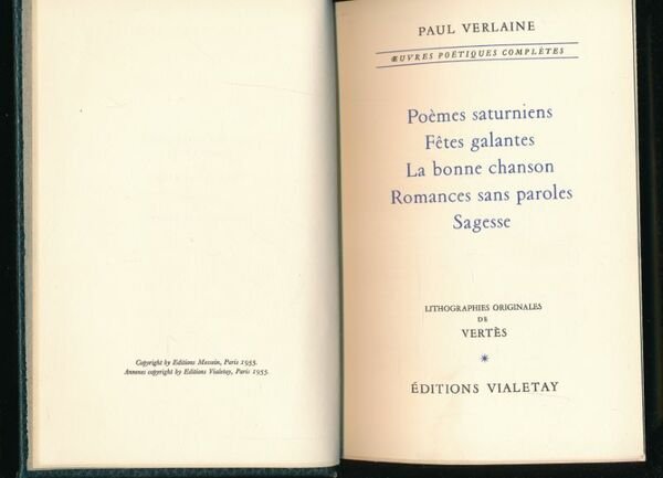 Oeuvres poétiques complètes