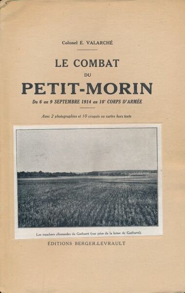 Le combat du Petit-Morin du 6 au 9 septembre 1914 …