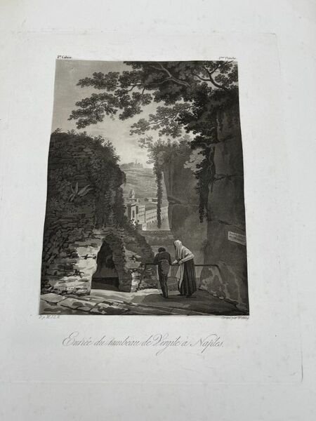 Vues des monumens antiques de Naples gravées à l'Aqua-tinta ; …
