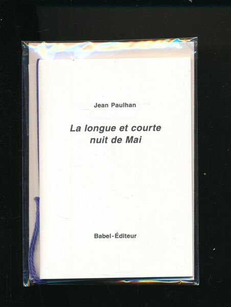 La longue et courte nuit de mai