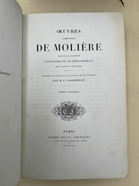 Oeuvres complètes de Molière
