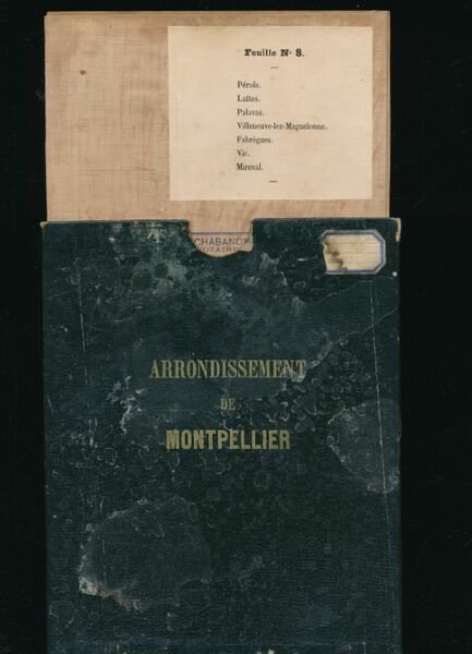 Carte routière et vicinale du département de l'Hérault dressée sous …