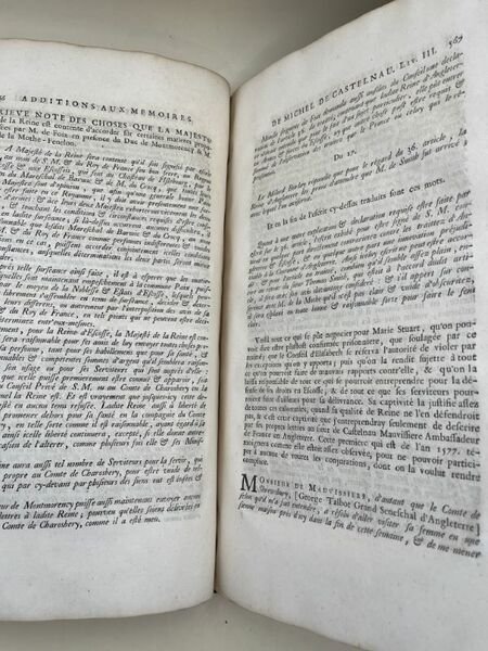 Les Mémoires de Messire Michel de Castelnau seigneur de Mauvissiere