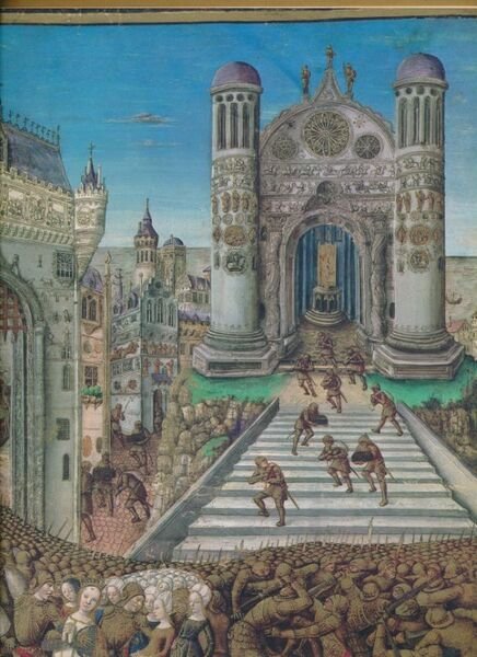 Histoire de la destruction de Troyes la Grant. Reproduction du …