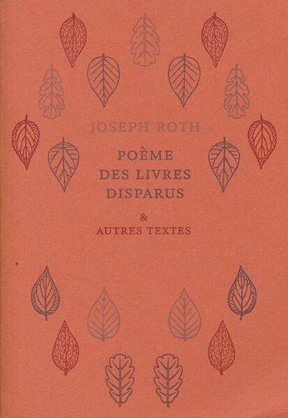 Poème des livres disparus & autres textes