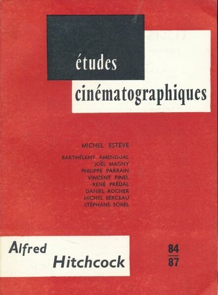 Études cinématographiques n° 84 - 87. Alfred Hitchcock