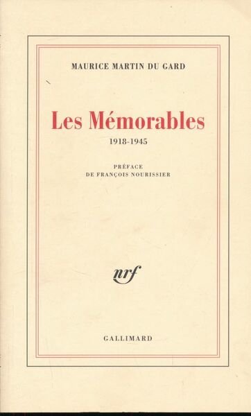 Les Mémorables; 1918 - 1945