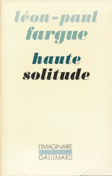 Haute solitude