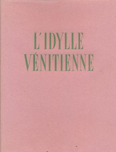 L'Idylle vénitienne