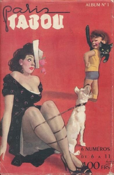 Paris Tabou. Album n°1. N° 6 à 11