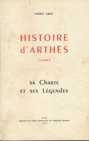Histoire d'Arthes (Tarn)