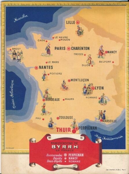 Violet Frères. Byrrh. Brochure publicitaire