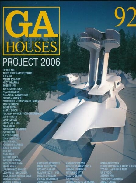 Global Architecture. GA Houses. 92