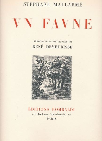 Un faune. L'après-midi d'un faune. Prélude à l'après-midi d'un faune. …