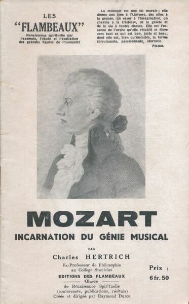 Mozart. Incarnation du génie musical