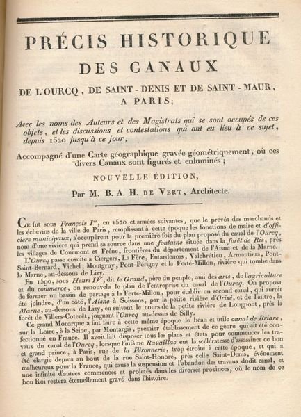 Plan de Paris, avec détails historiques de ses agrandissemens et …