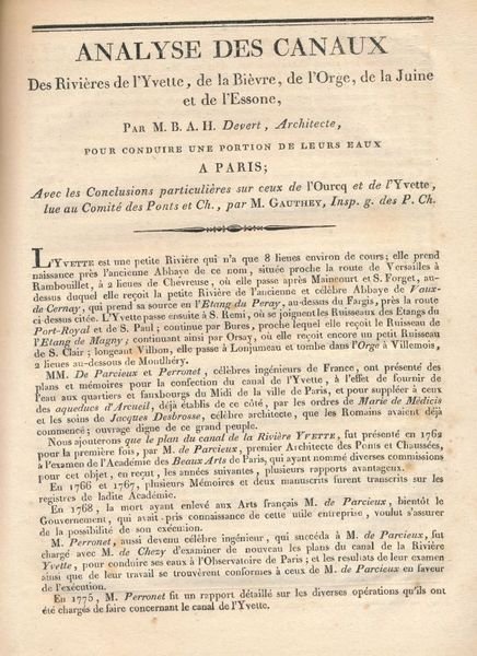 Plan de Paris, avec détails historiques de ses agrandissemens et …