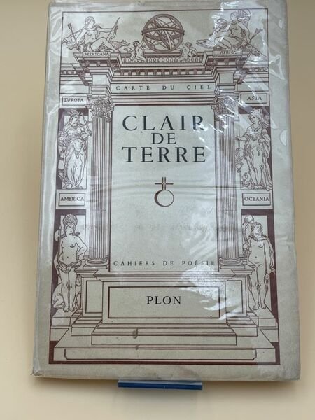 Clair de terre. 3ème cahier de la collection carte du …