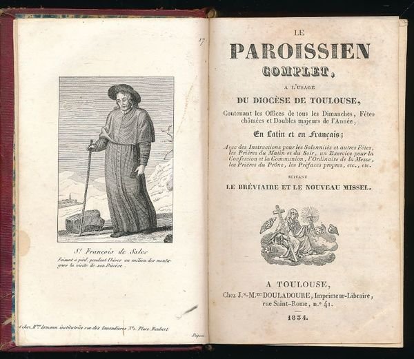 Le Paroissien complet à l'usage du Diocèse de Toulouse