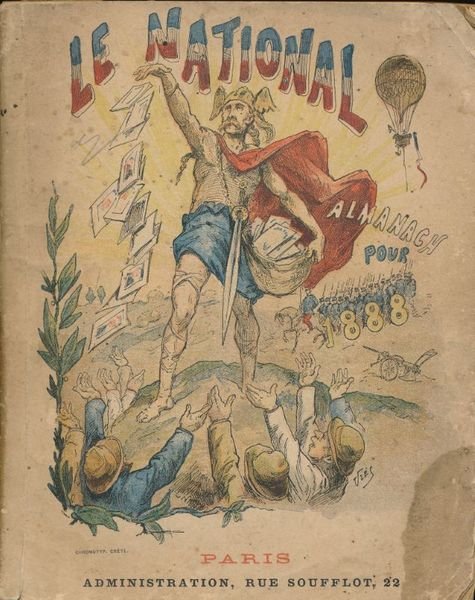 Le National. Almanach 1888. Utile, instructif, amusant