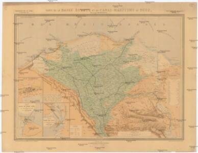 Carte de la Basse Egypte et du Canal maritime de …