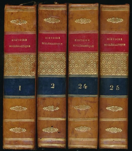 Histoire ecclésiastique. 25 volumes