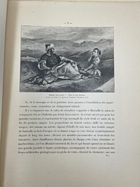 Souvenirs du passé. Le cercle artistique de Marseille