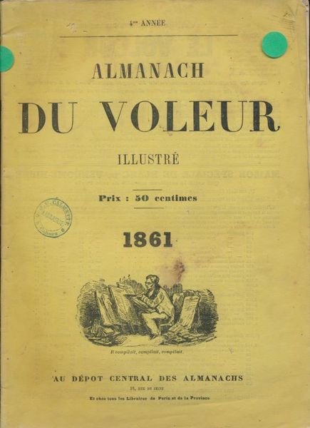 Almanach du voleur 1861