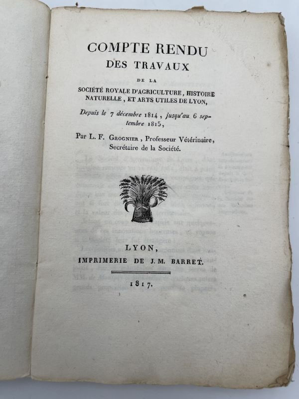 Compte rendu des travaux de la société royale d'agriculture , …