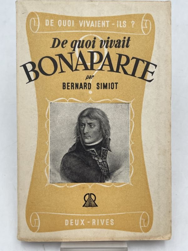 De quoi vivait Bonaparte