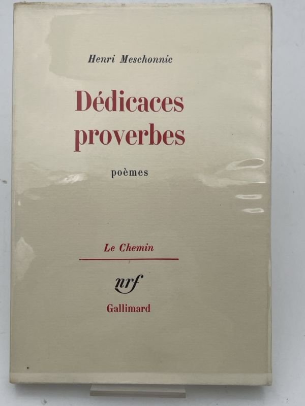 Dédicaces proverbes. Poèmes | Immagine principale