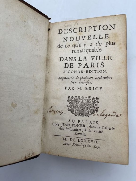 Description nouvelle de ce qu'il y a de plus remarquable …