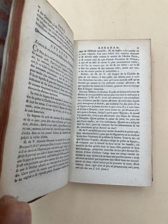 Dictionnaire anti-philosophique pour servir de commentaire & de correctif au …