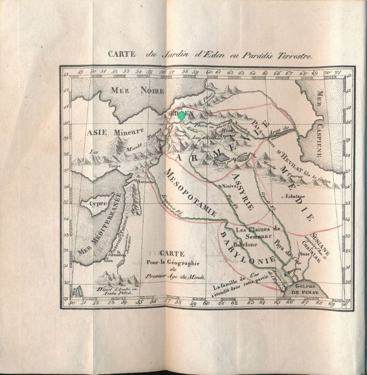 Dissertation sur la situation du jardin d'Eden ou Paradis Terrestre