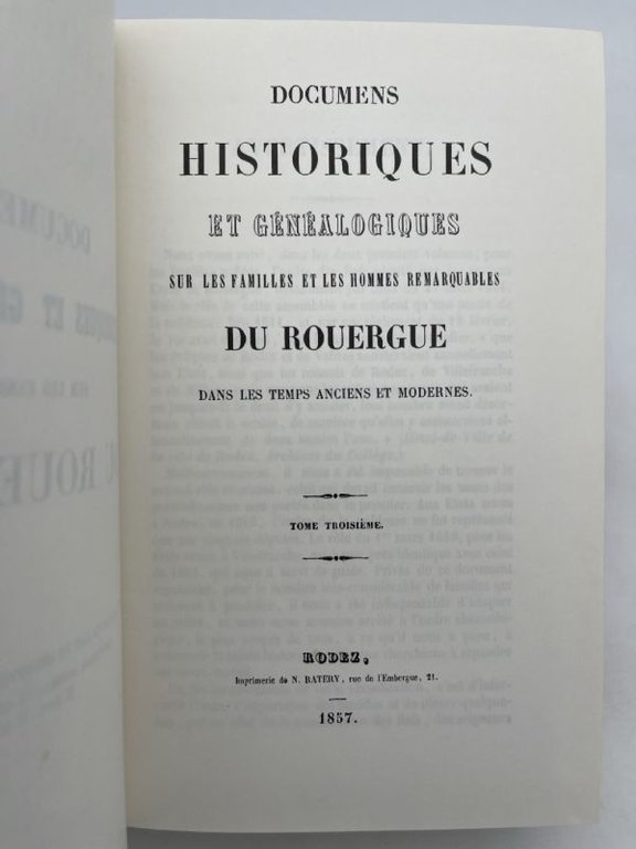 Documents historiques et généalogiques sur les familles et les hommes … | Immagine Gallery 3