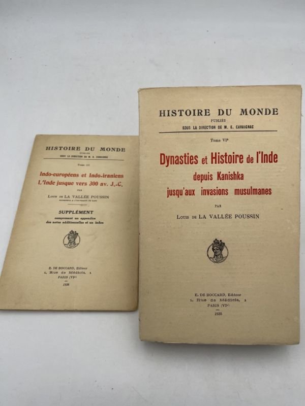 Dynasties et Histoire de l'Inde depuis Kanishka jusqu'aux invasions musulmanes