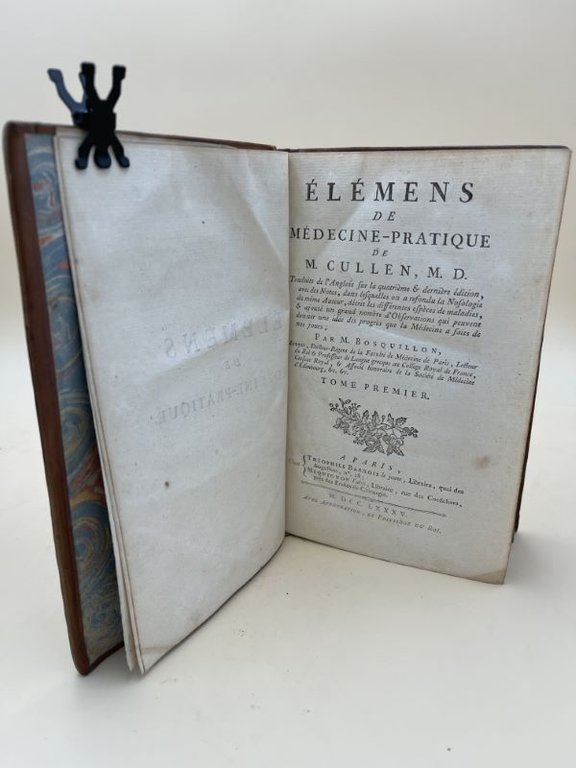 Eléments de médecine pratique de M. Cullen M. D