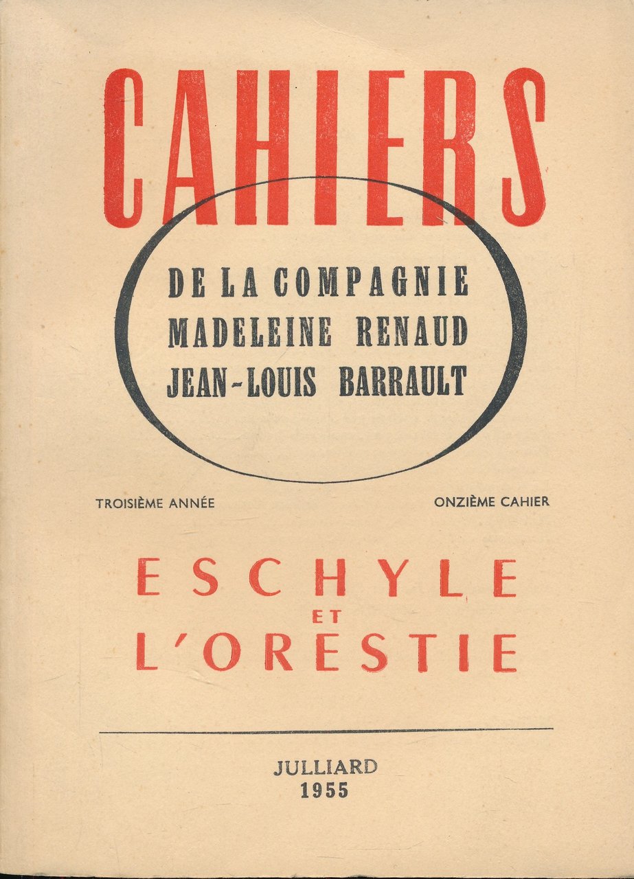 Eschyle et l'Orestie