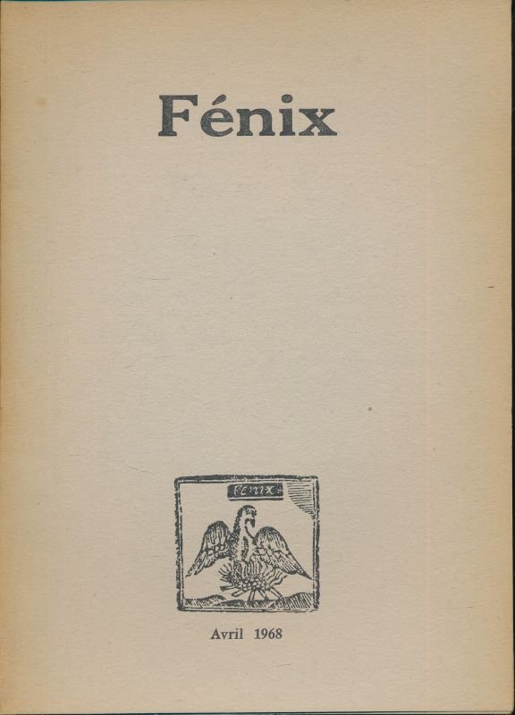 Fénix. Revue littéraire et artistique semestrielle. N°5