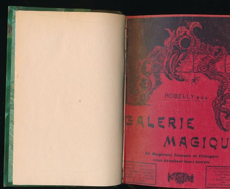 Galerie magique. 26 magiciens français et étrangers vous dévoilent leurs …