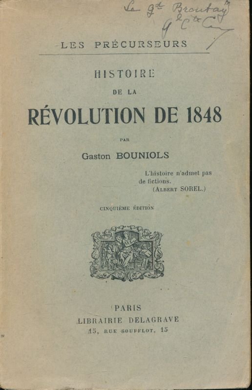 Histoire de la Révolution de 1848